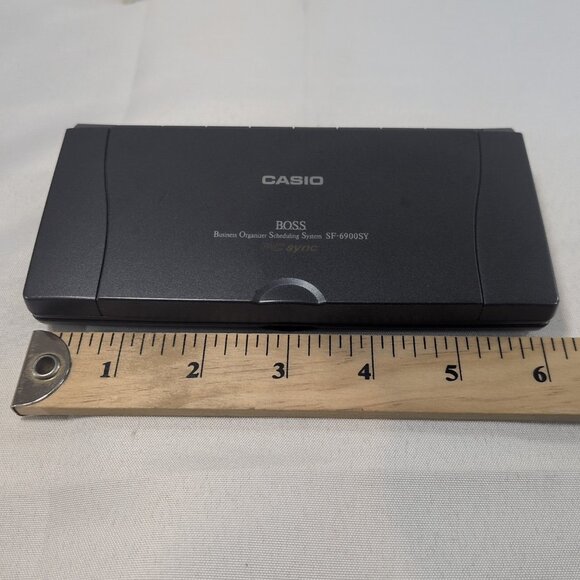 Casio SF-6900SY BOSS Business Organizer Scheduling System + Guide PDA Computer - Picture 8 of 16
